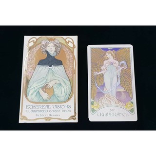 สินค้า Ethereal Visions Tarot ไพ่ยิปซีเคลือบทอง ไพ่ยิปซีแท้ลดราคา ไพ่ยิปซี ไพ่ทาโร่ต์ ไพ่ออราเคิล Tarot Oracle