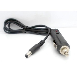 หัวแปลงที่จุดบุหรี่สำหรับชาร์จเครื่องจั๊มสตาร์ท (car cigarette adapter 5.5x2.1mm)