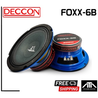 (ราคาต่อ 1 ดอก) ดอกลำโพง DECCON 6.5 นิ้ว เสียงกลาง รุ่น FOXX-6B 600วัตต์ เสียงใสดังไกล DECCON FOXX-6B