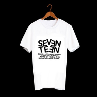 เสื้อยืดสีขาว เสื้อยืด Fanmade แฟนเมด คำพูด แฟนคลับ ALLA93 Seventeen