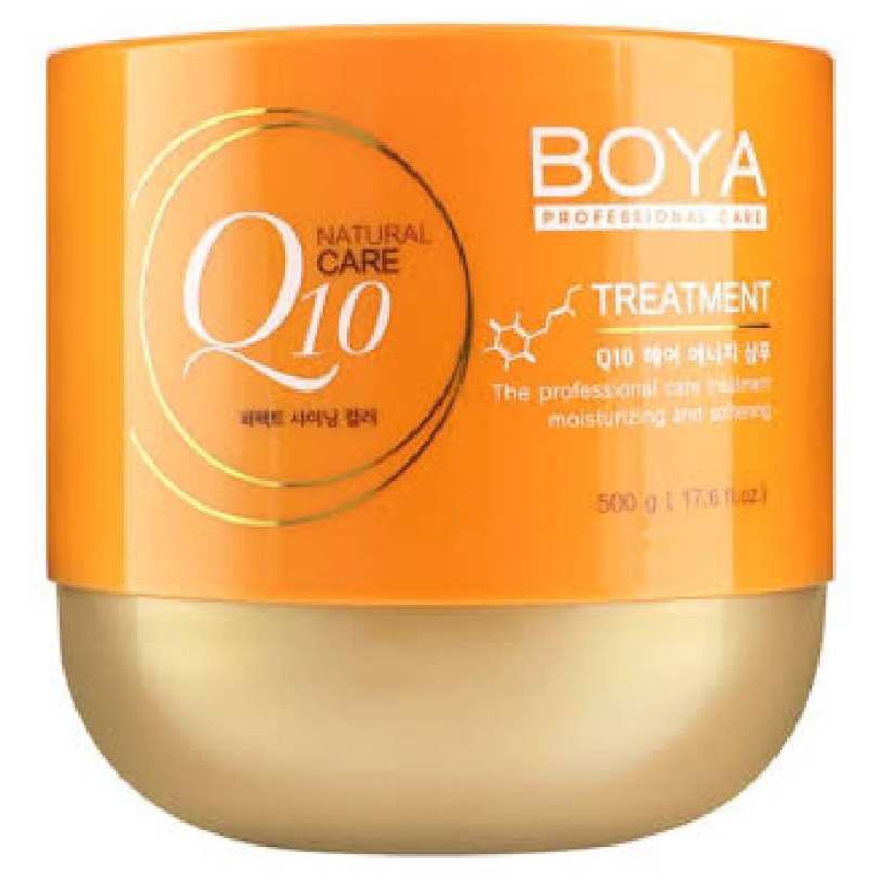 ภาพหน้าปกสินค้าBoya Q10 3in1 treatment hair spa ทรีทเม้นท์ สปาผม นวด หมัก อบ ครีมหมักผม บำรุงเส้นผม 500ml / 18 ml จากร้าน punoi2465 บน Shopee