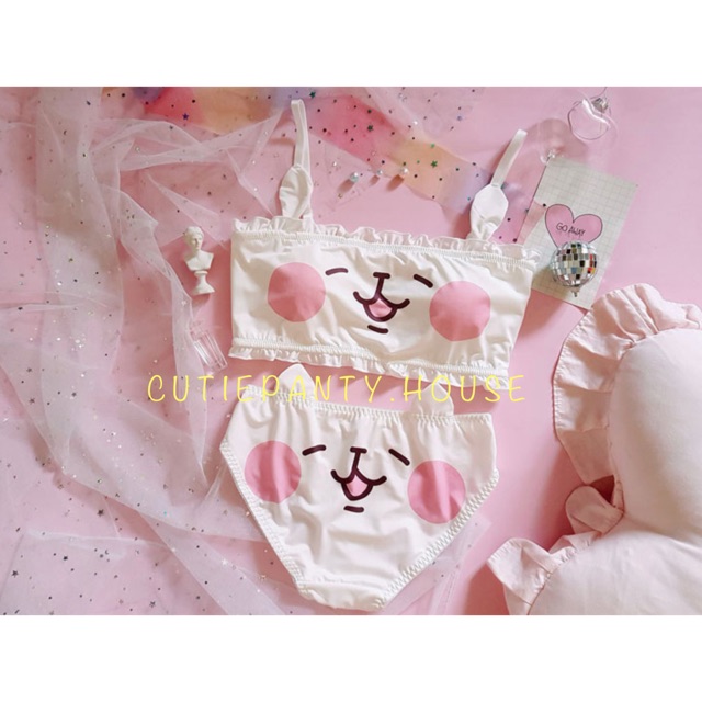 เซ็ตชุดว่ายน้ำหรือชุดชั้นในลายกระต่าย-recommend-cutiepanty-kanahe-bikini-or-lingerie-set