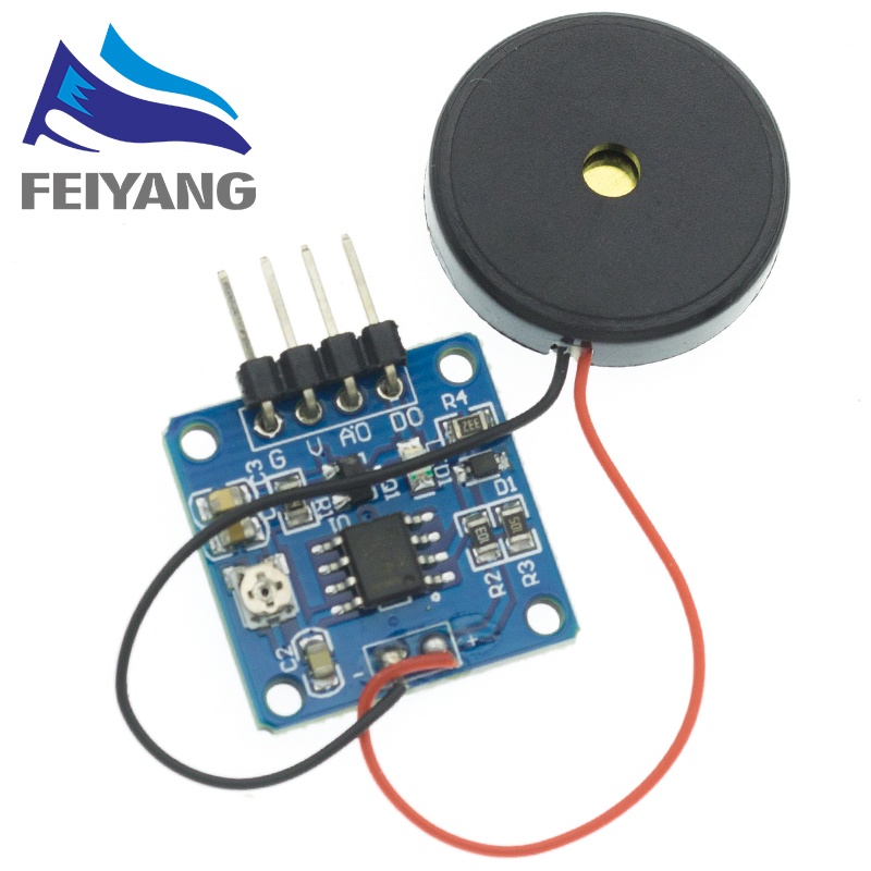 Piezoelectric shock tap sensor โมดูลสวิตช์สั่นสะเทือน piezoelectric ...