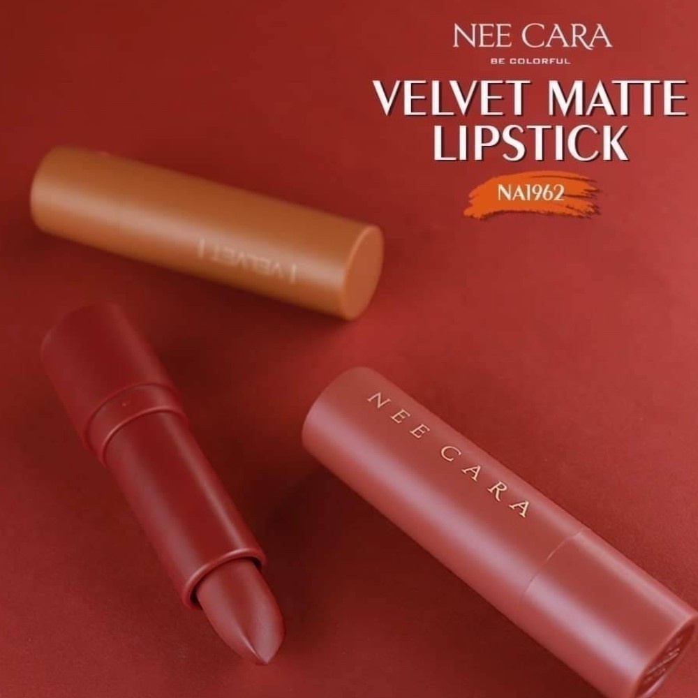 nee-cara-velvet-matte-lipstick-na1962-neecara-นีคาร่า-เวลเวท-แมท-ลิปสติก-x-1-ชิ้น-alyst