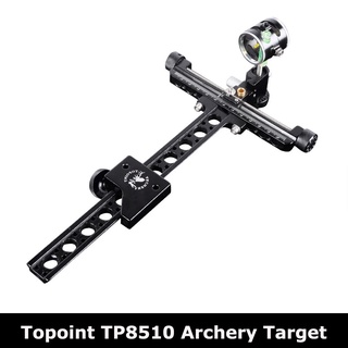 ภาพหน้าปกสินค้าTopoint TP8510 เป้ายิงธนู 1 พิน 0.059&quot; Compound Bow Recurve Bow Sight พร้อมไมโครปรับเสายาวล่าสัตว์ยิง ที่เกี่ยวข้อง