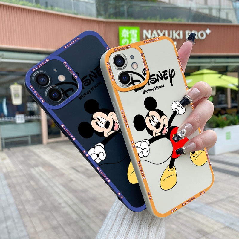 เคสโทรศัพท์มือถือ-ยางนิ่ม-กันกระแทก-ป้องกันเลนส์กล้อง-ลายการ์ตูนมิกกี้เมาส์น่ารัก-สําหรับ-oppo-a74-a95-4g-f19-f19s