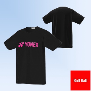 เสื้อ Yonex BigLogo Dark pink คอกลม