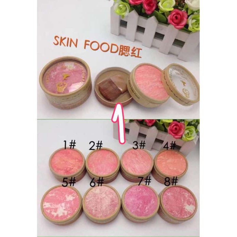 skin-food-all-over-muffin-finish-cake-1-ตลับ-บลัชออน