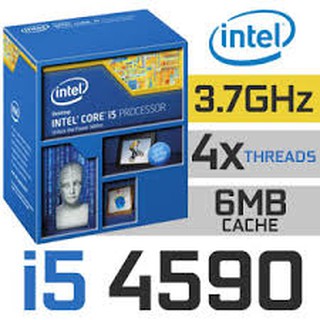 CPU INTEL CORE i5 4590 (Socket 1150) มือสอง พร้อมส่ง แพ็คดีมาก!!! [[[แถมซิลิโคนหลอด พร้อมไม้ทา]]]