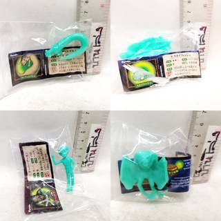 (แท้/มือ2) Kaiyodo Hot ALIEN Collection Capsule Q Characters AVP Toys  Figure FURUTA ALIEN GLOW IN THE DARK FIGURE UMA