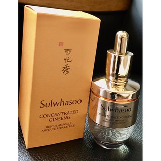 ฉลากไทย 💯✅Sulwhasoo Concentrated Ginseng Rescue Ampoule - 20ml [แท้100%/พร้อมส่ง]