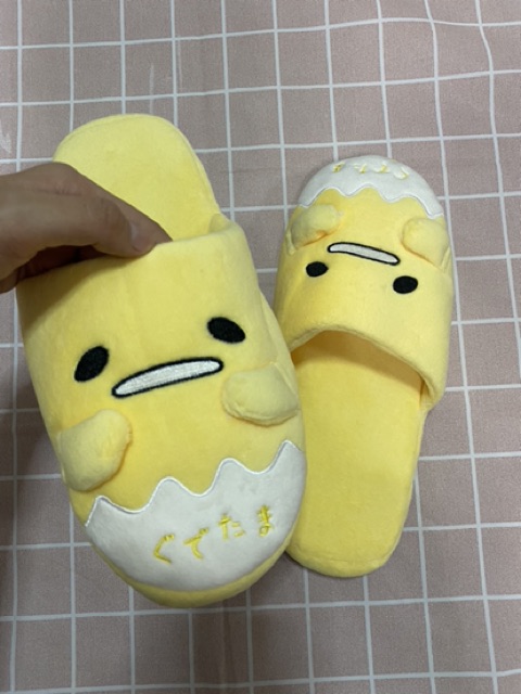 รองเท้าใส่ในบ้าน-gudetama-เท้าได้ถึง-size-41-ของแท้-มือ1-พร้อมส่ง