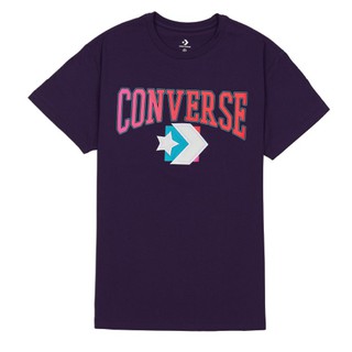 Converse-เสื้อผู้หญิง-WARMTH PACK TEE BLACK PURPLE-123W01028PP