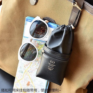 ☃₪กระเป๋าใส่แว่นตาแบบพกพา Mini แว่นตากันแดดกระเป๋าแว่นตากันแดด Storage Bag