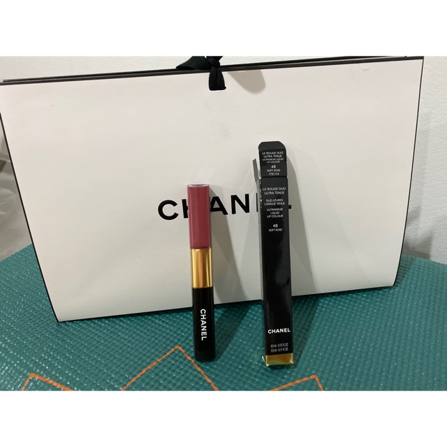 Chanel Le Rouge Duo Ultra Tenue Lip Color48 แท้ 100%