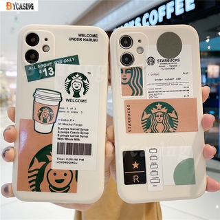 STARBUCKS เคสโทรศัพท์ซิลิโคนลายการ์ตูนสําหรับ Realme 8 Pro Realme 6i 6 C3 C12 5i Realme C25 C17 C15 C11 5S 6S Realme 7i Narzo 20 Pro Narzo 30A