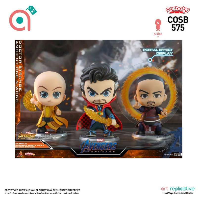 cosbaby-doctor-strange-ancient-one-amp-wong-collectible-set-bobble-head-โมเดล-ฟิกเกอร์-ตุ๊กตา-from-hot-toys-avengers