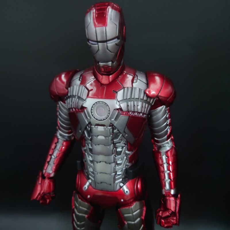 พร้อมส่ง-โมเดล-ironman-mark-5-ขนาด-1-6-หรือ-30-cm-งาน-empire-toys-ตัวใหญ่-สวยมากๆ-ราคาถูก