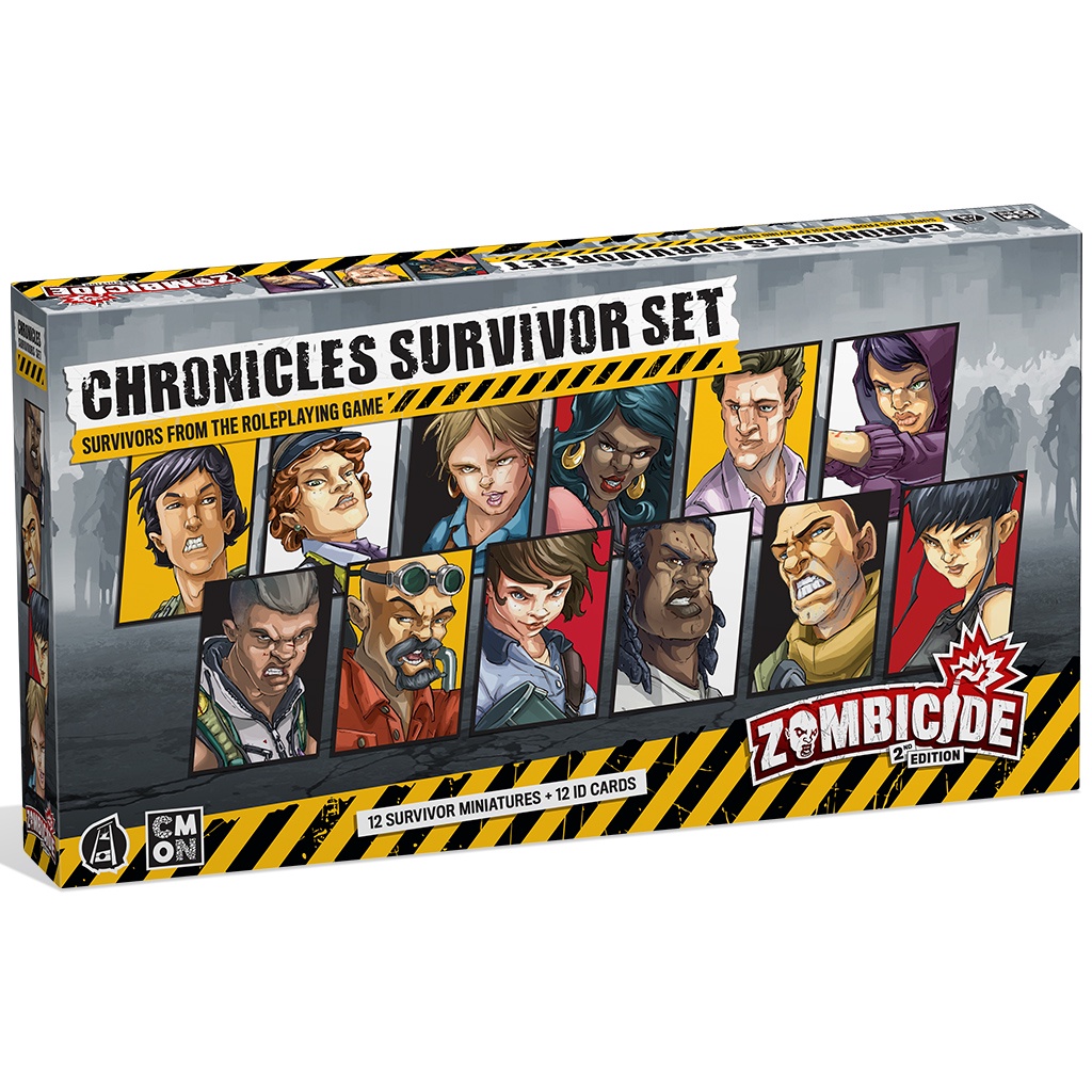 Zombicide (2nd Edition) Chronicles Survivor Set + Nico (Kickstarter