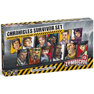 Zombicide (2nd Edition): Chronicles Survivor Set + Nico (Kickstarter Exclusive) [BoardGame]