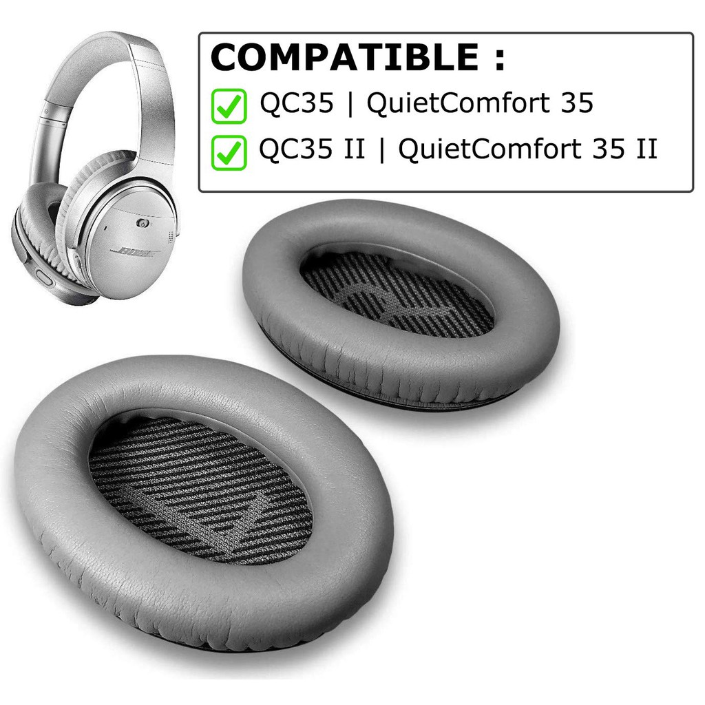 ราคาและรีวิว(qc 35 ii) ฟองน้ำหูฟัง สําหรับ bose quietcomfort