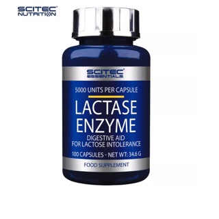 ภาพหน้าปกสินค้าLactase Enzyme 5000 units/ แคปซูล ช่วยย่อยนม และเวย์โปรตีน 100 แคป ที่เกี่ยวข้อง