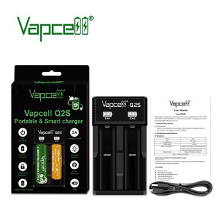 ภาพหน้าปกสินค้าVapcell Q2 รางชาร์จvapcell Q2 เครื่องชาร์จถ่าน vapcell ซึ่งคุณอาจชอบสินค้านี้