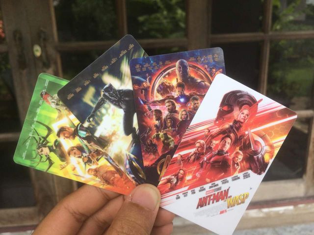บัตรแข็งสะสม-การ์ด-บัตรสะสม-antman-marvel-avengers