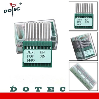 เข็มจักรเย็บผ้า DOTEC ยี่ห้อ:DOTEC นก(10Pcs/เเพ็ค) จักรเย็บอุตสาหกรรม DB*1 ห่อละมี10เล่ม