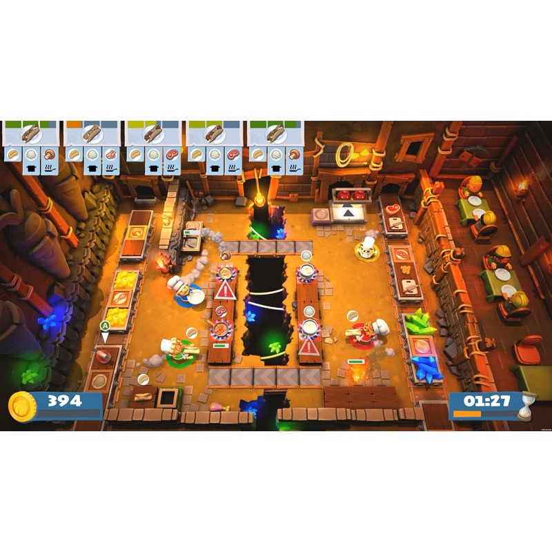 ภาพสินค้าnintendo switch overcooked + overcooked 2 ( english zone 1 ) จากร้าน tuktick2010 บน Shopee ภาพที่ 1