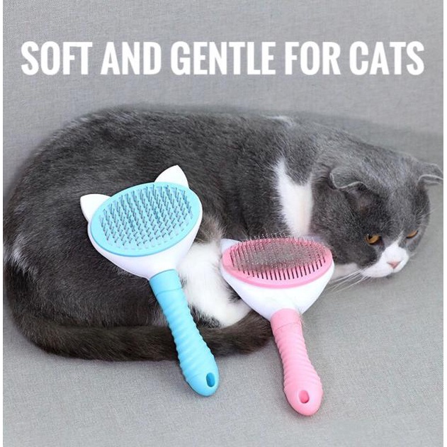 comb-brush-cat-fur-keypad-หวีแปรงนวดเก็บขนแมว-เพื่อการแปรงขน-โดยไม่ต้องใช้ไฟฟ้า-อ่อนโยน-ช่วยขจัดขนที่ตายแล้วหลุดล่วง