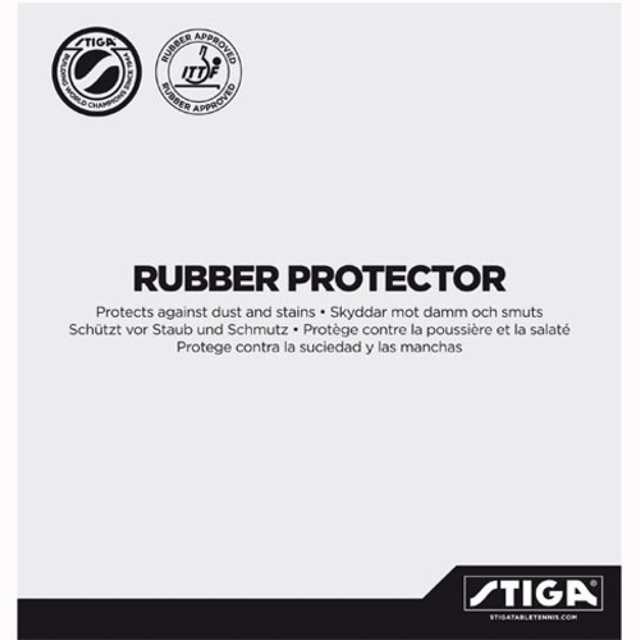 ภาพหน้าปกสินค้าพลาสติกปิดหน้ายาง Stiga Rubber Protection Sheet จากร้าน ssp_ping_pong_shop บน Shopee