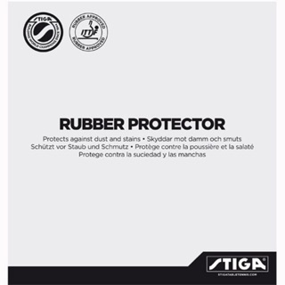 ภาพขนาดย่อของภาพหน้าปกสินค้าพลาสติกปิดหน้ายาง Stiga Rubber Protection Sheet จากร้าน ssp_ping_pong_shop บน Shopee