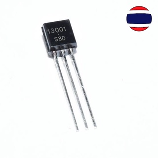 10PCS 13001 E13001 MJE13001 J13001 TO-92 NPN IC ทรานซิสเตอร์