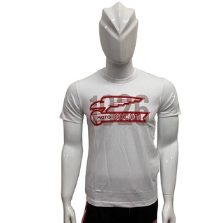 DUCATI T-Shirt เสื้อยืดดูคาติ DCT52 003 สีขาว