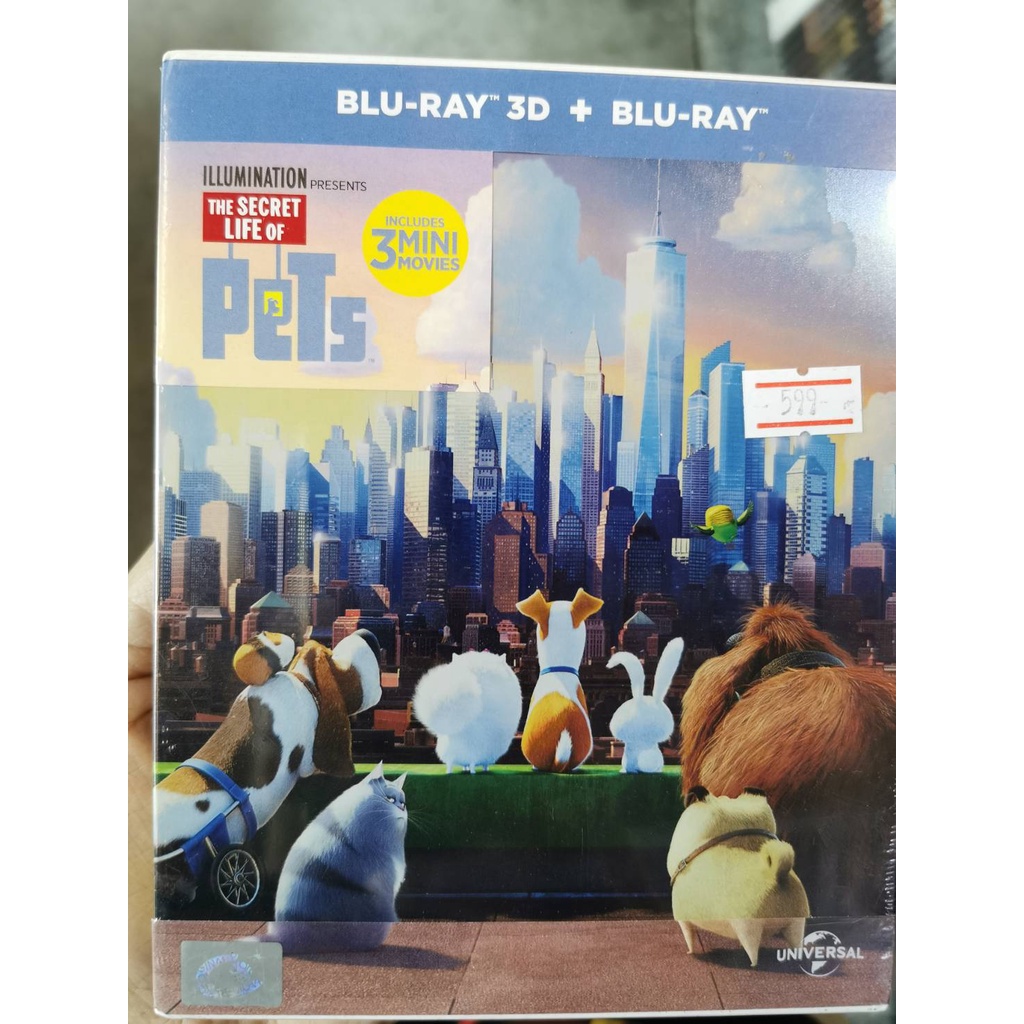 Blu-ray 2D + 3D : The Secret Life of Pets (2016) เรื่องลับแก้งขนฟู ...