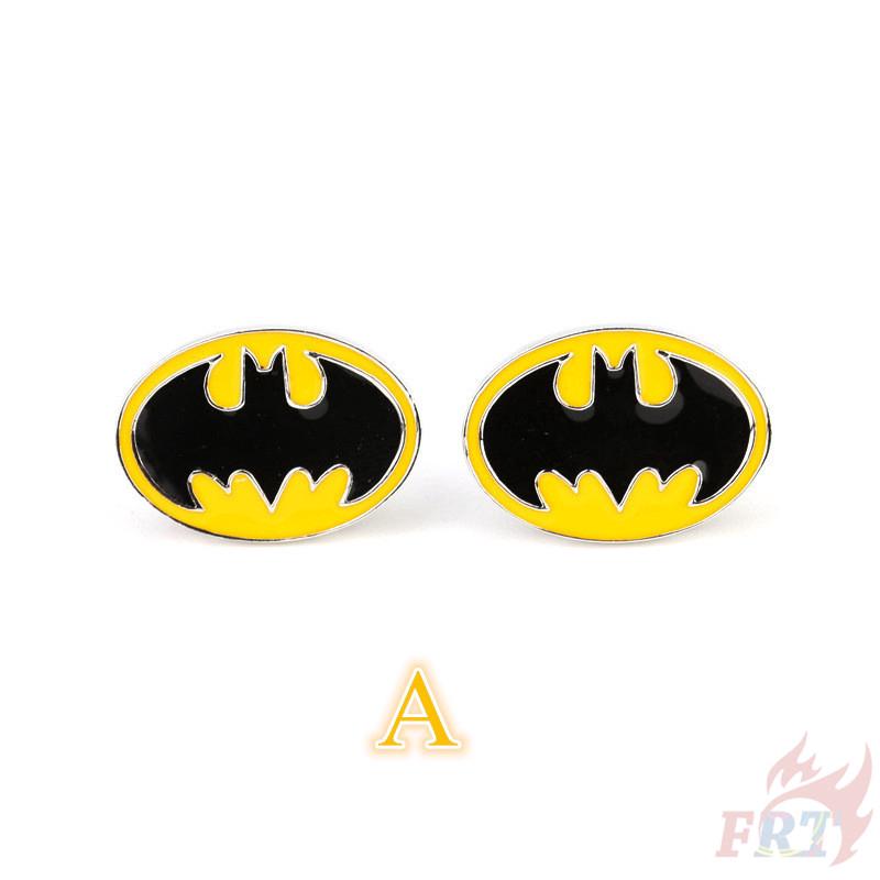 ภาพขนาดย่อของภาพหน้าปกสินค้าBatman คัฟลิงค์ 2Pcs/Pair DC Shirt Cufflinks Fashion Cuff Button จากร้าน kids_toys_tower.th บน Shopee