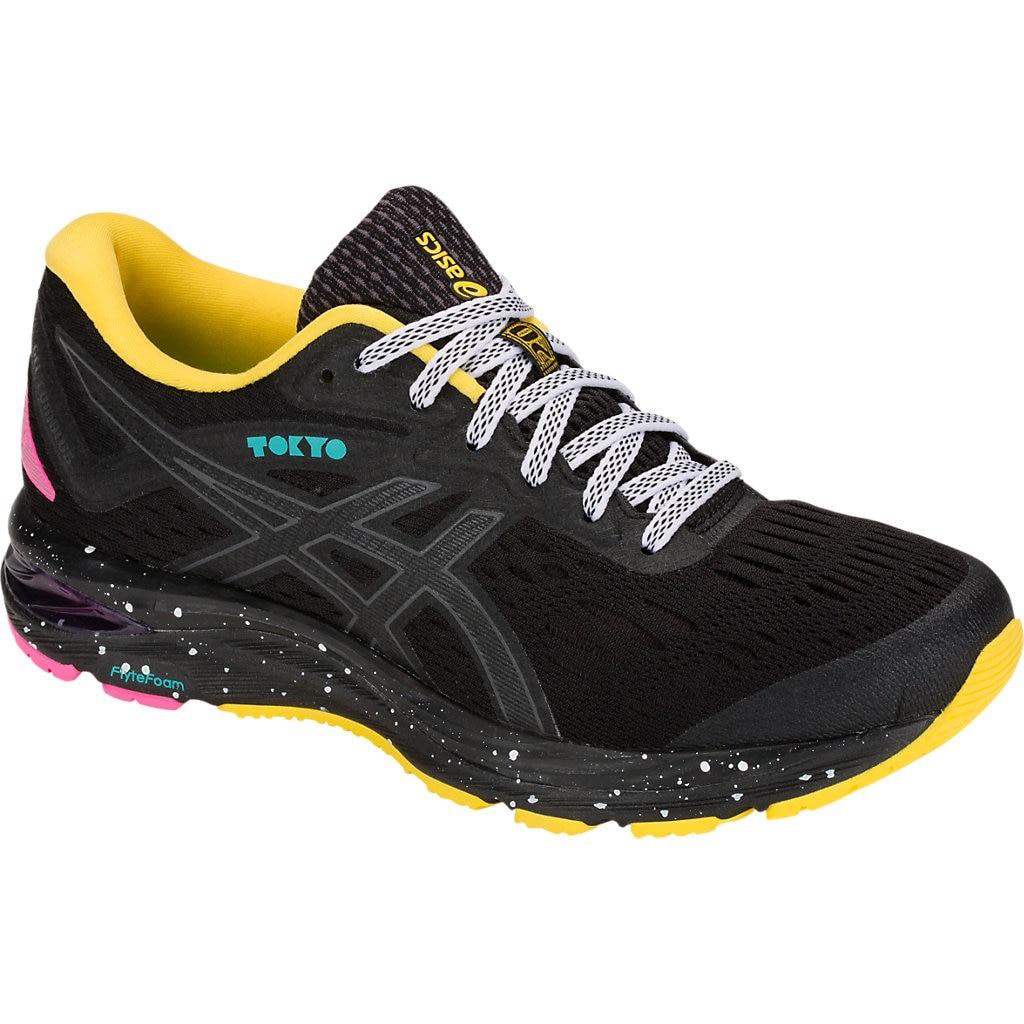 ASICS GEL CUMULUS 20 TOKYO WOMEN RUNNING BLACK DARK GREY Shopee Thailand