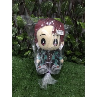 ตุ๊กตา ทันจิโร ดาบพิฆาตอสูร Kimetsu no Yaiba - Big Plushy 1 A -  Kamado Tanjiro  ลิขสิทธิ์แท้  ของญี่ปุ่น 25 cm