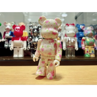 (ของแท้ไม่มีกล่อง) Be@rbrick Series 32 Pattern: Pink Roses (Bearbrick)