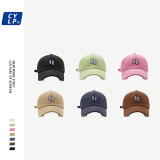 หมวกเบสบอล ปักลายตัวอักษร เข้ากับทุกการแต่งกาย แฟชั่นฤดูร้อน สไตล์เกาหลี สําหรับผู้ชาย และผู้หญิง