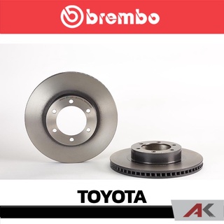 จานเบรก Brembo TOYOTA Fortuner ปี 2015, Prado KDJ12 GRJ12 หน้า เบรคเบรมโบ้ รหัสสินค้า 09 A204 11 (ราคาต่อ 1 ข้าง)