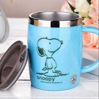 แก้วชงกาแฟ แก้วสแตนเลส แบบพกพา​ Snoopy​ งานแท้