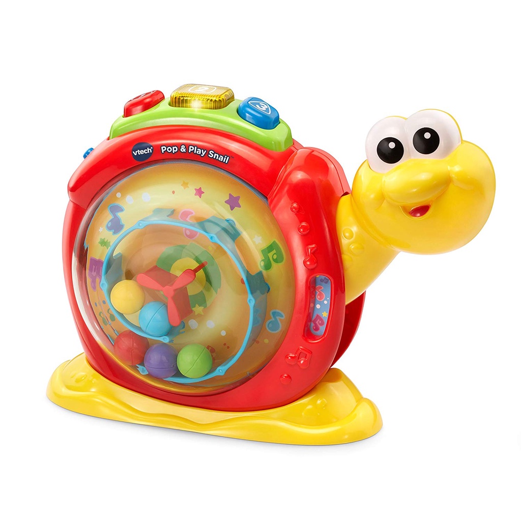 vtech-pop-amp-play-snail-ของเล่นหอยทาก-มีเสียงเพลง-มีลูกบอลหลากสี-มีไฟกะพริบ