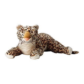 (ทักแชทเช็คของก่อนสั่งซื้อ) ตุ๊กตา เสือดาว ตัวใหญ่ 80 ซม. Soft toy leopard