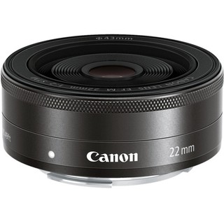 Canon EF-M 22mm f/2 STM Lens (Black)