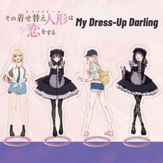 สินค้า My Dress-Up Darling หนุ่มเย็บผ้ากับสาวนักคอสเพลย์ 2 |สแตนดี้อะคริลิค รูปการ์ตูนอนิเมะ สําหรับตกแต่งห้อง ตั้งโต๊ะ ของสะสม