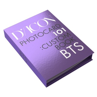 (พร้อมส่ง) 방탄소년단 (BTS) - Dicon Photocards 101:Custom Book ยังไม่แกะซีล