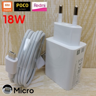 ที่ชาร์จ Redmi Micro 18W Mi Quick Charge หัวชาร์จ สายชาร์จ ชาร์จเร็ว ชาร์จไว ชาร์จด่วน ของแท้ศูนย์(ไม่มีกล่อง)