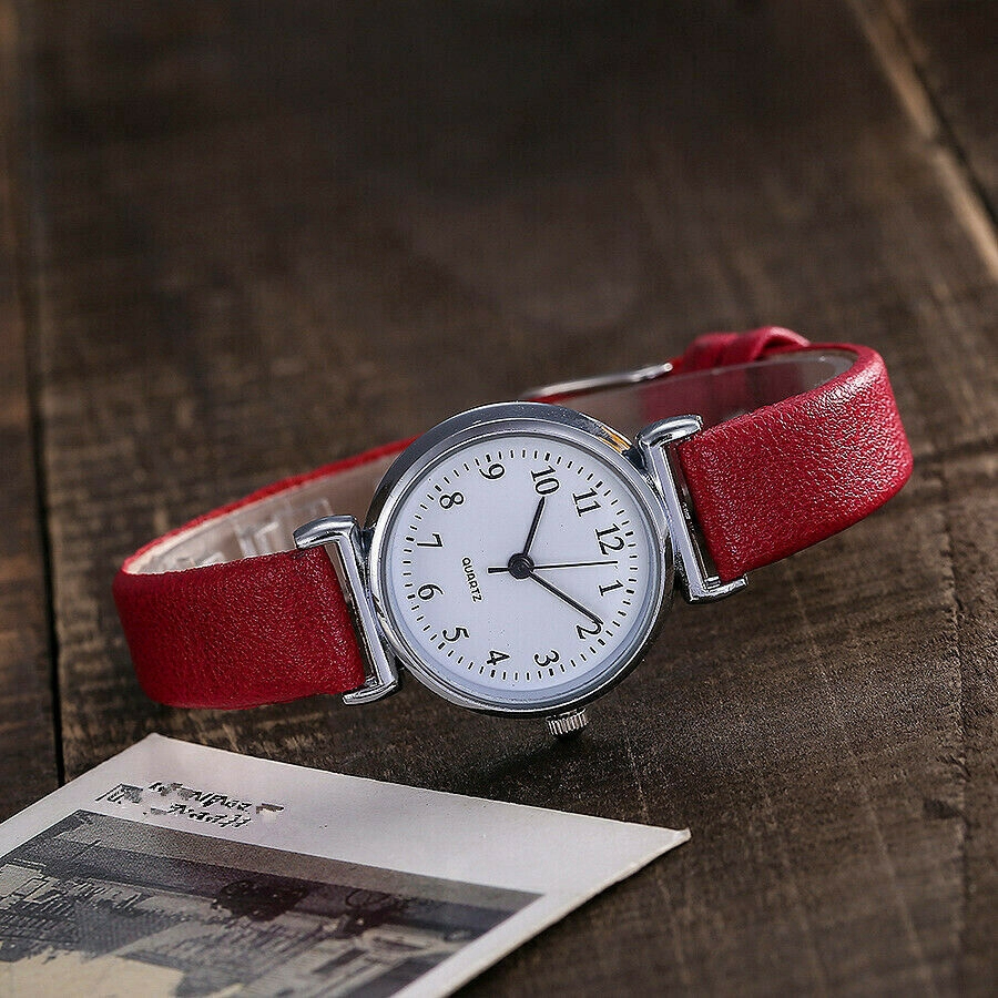 ภาพสินค้านาฬิกาข้อมือควอทซ์ สายหนัง PU กันน้ำ สำหรับผู้หญิง จากร้าน trendycollection.th บน Shopee ภาพที่ 4